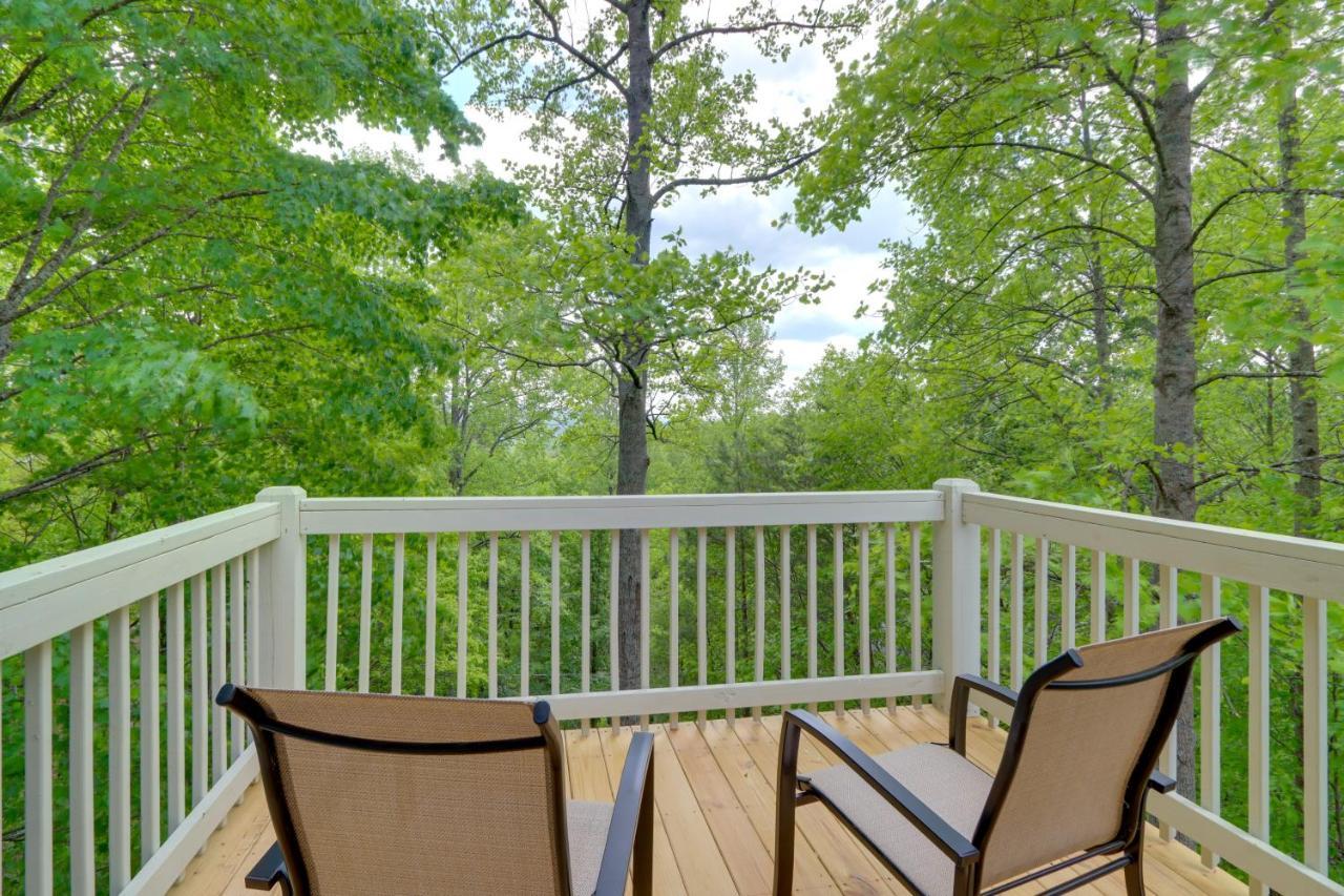 Blue Ridge Getaway With Hot Tub And Seasonal View! Villa Exterior photo